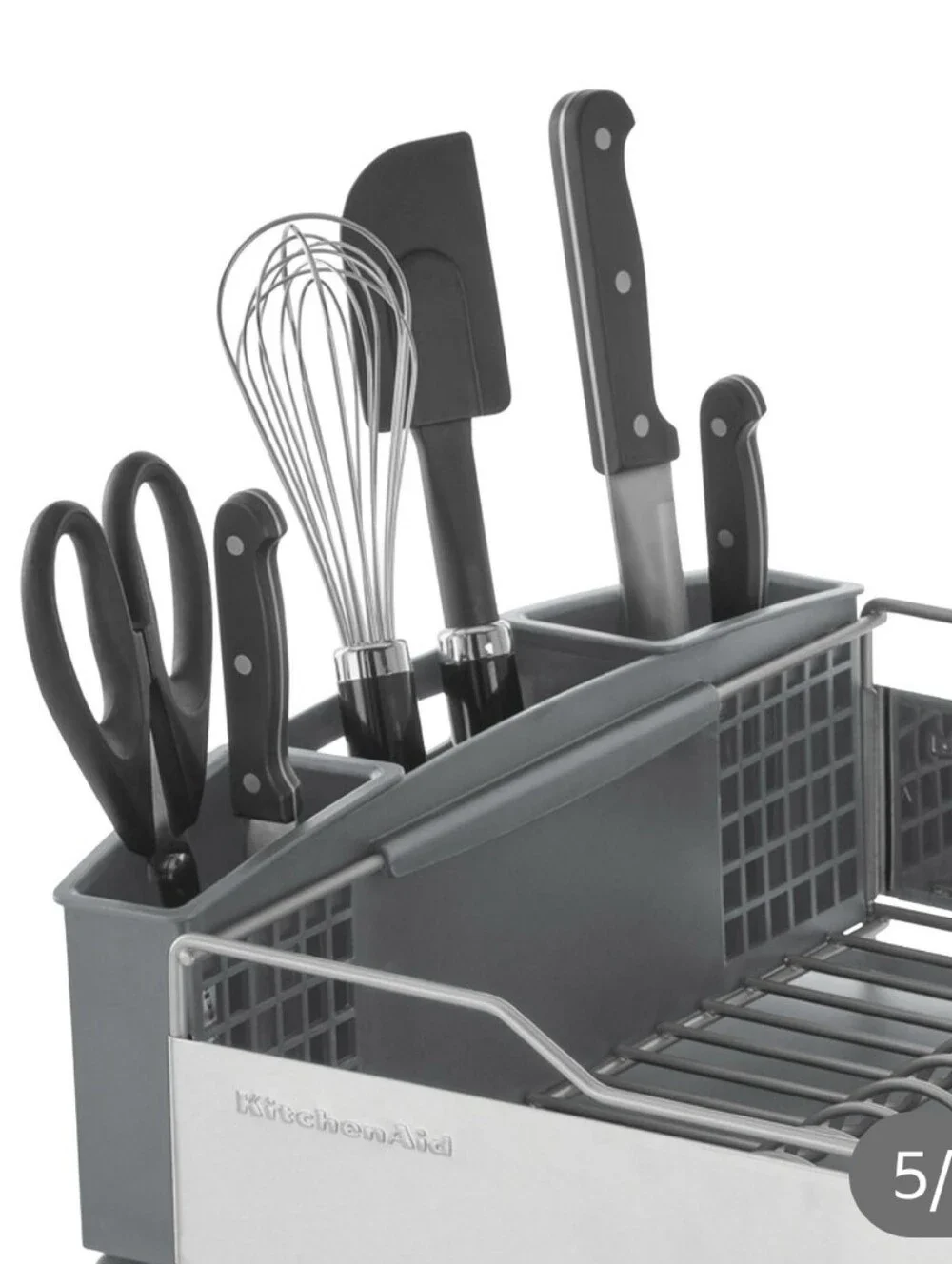 (6) KitchenAid Stainless Steel Full size Dish Drying Rack